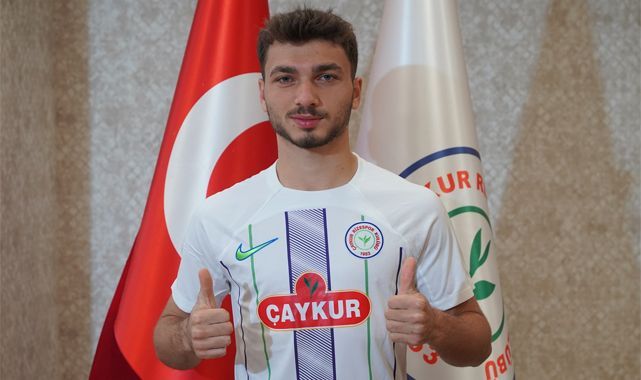 Rizesporlu genç Remzi Kolcuoğlu profesyonele geçti