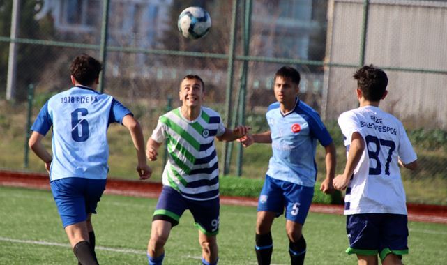 U17 Liginde 1918 Rize FK liderliği garantiledi
