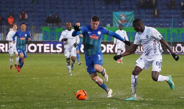 Çaykur Rizespor'dan tek gollü galibiyet