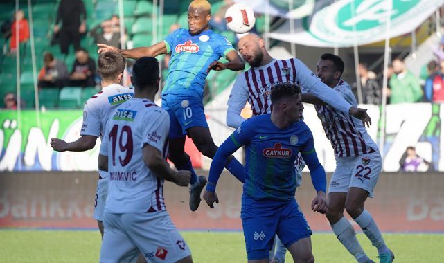 Çaykur Rizespor tarihinde bir ilki başardı