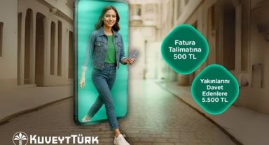 Kuveyt Türk’ten Yeni Müşterilere 6.000 TL Hediye: Mobilden Katıl, Kazanmaya Başla!