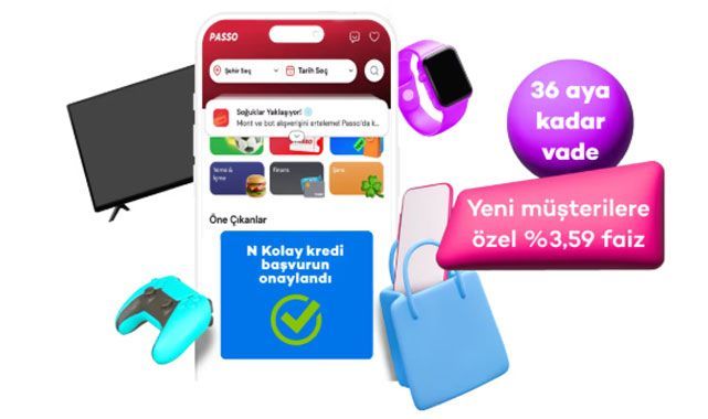 Passo ve N Kolay’dan 300.000 TL’ye Kadar Anında Kredi!