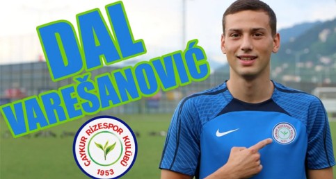 Çaykur Rizesporlu futbolcu Dal Varešanović